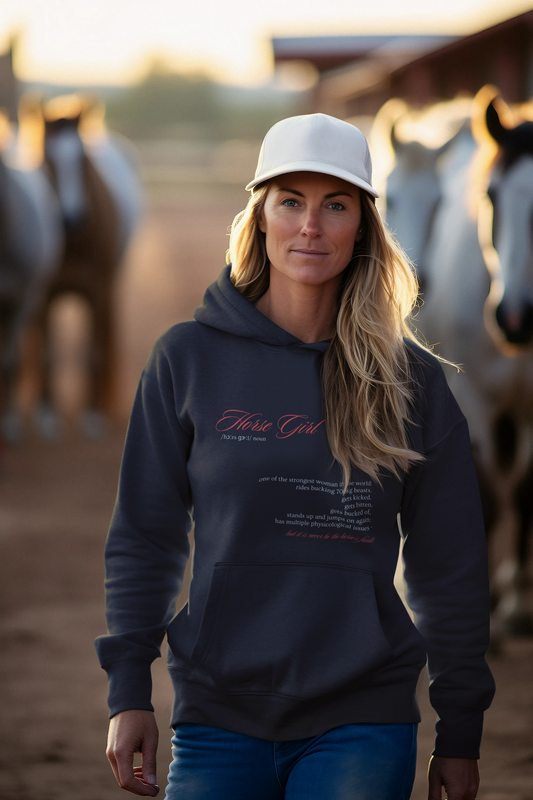 "Horse Girl" Hoodie – der nachhaltige Hoodie für unerschütterliche Reiterinnen