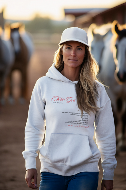 "Horse Girl" Hoodie – der nachhaltige Hoodie für unerschütterliche Reiterinnen