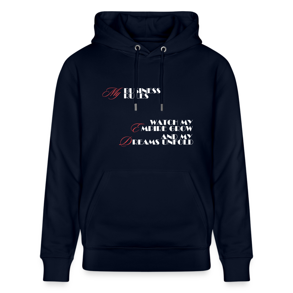 "My Business, My Rules" Hoodie – Nachhaltiger Hoodie für Frauen, die ihr eigenes Imperium aufbauen