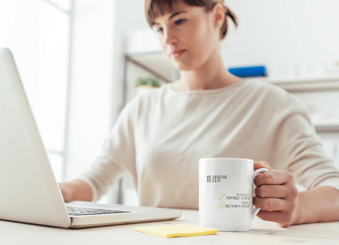 „My Business, My Rules Panoramatasse – Für Frauen, die ihre Träume in die Tat umsetzen“