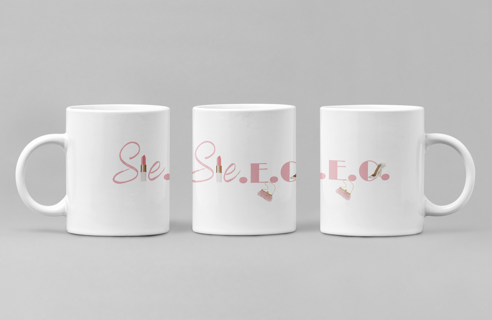 Sie.E.O. Tasse weiß