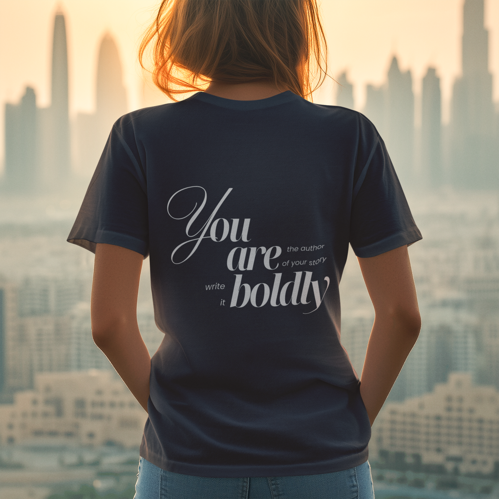 You are bold T-Shirt Rundhals navy