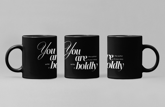 You are boldTasse Schwarz