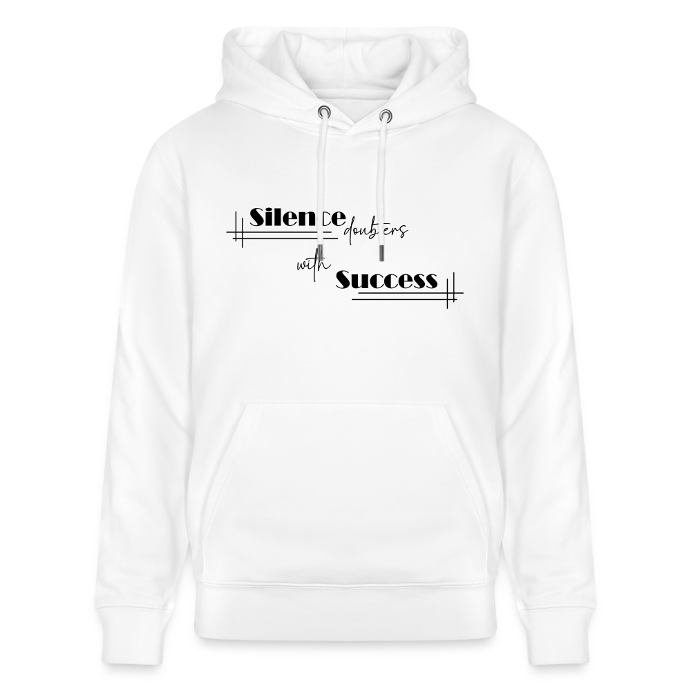 "Silence Doubters with Success" Hoodie – Nachhaltiger Hoodie für Erfolgreiche Businessfrauen