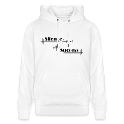 "Silence Doubters with Success" Hoodie – Nachhaltiger Hoodie für Erfolgreiche Businessfrauen