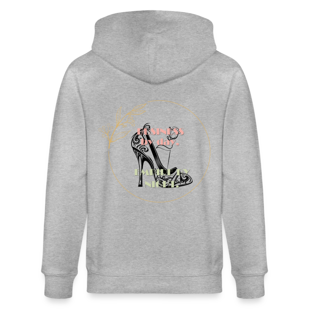 Business Empire Hoodie grau melliert