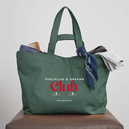 Discipline & Dreams Club Shopping Bag